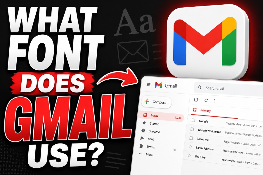 What Font Does Gmail Use
