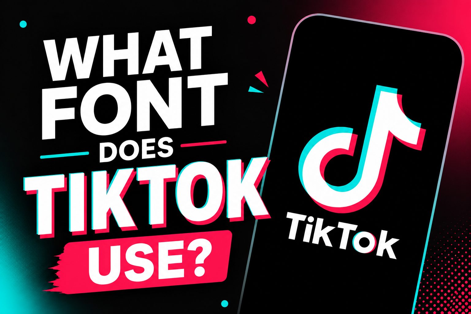 What Font Does TikTok Use